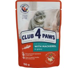 Jelly 4 Paws cat with fish meat 0,1 kg