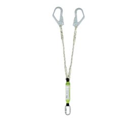 Double hook twisted rope with absorbent VIRAJ SF-FRL-3501 12 mm, 2 m.
