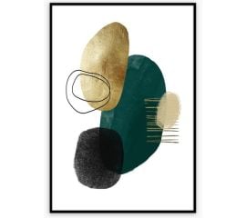Picture in frame Styler Green Shape II AB111 50X70 cm
