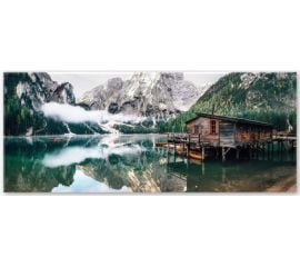 Glass picture Styler Tyrol lake GL348 50X125 cm