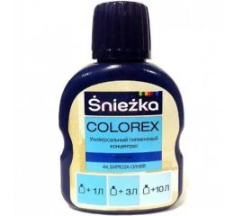 უნივერსალური პიგმენტი-კონცენტრატი Sniezka Colorex 100 მლ ლურჯი ფირუზი N44