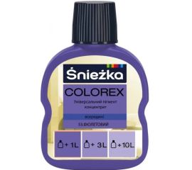 უნივერსალური პიგმენტი-კონცენტრატი Sniezka Colorex 100 მლ იისფერი N53