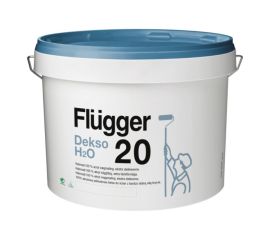 საღებავი ინტერიერის რეცხვადი Flugger Dekso 20 H2O 10 ლ თეთრი