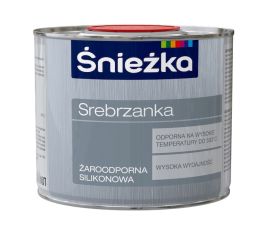 Эмаль жаростойкая Sniezka Srebrzanka 0.5 л