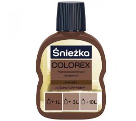 Универсальный пигмент-концентрат Sniezka Colorex 100 мл темно-коричневый N75