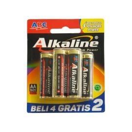 Battery Alcaline ABC Blister AA 4 pcs