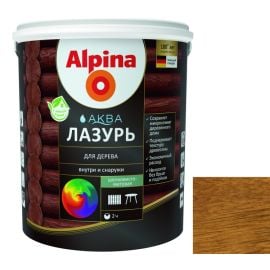 Azure-gel for a tree silky matt Alpina mahogany 0.75 l