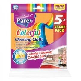 Cleaning cloth Parex COLORFUL 35x34 cm 5 pc