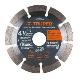 Алмазный диск Truper Segmented DID-345 115 мм