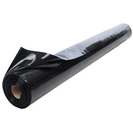 Polyethylene film black sleeve 100 microns 1.5 m