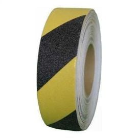Anti-slip tape yellow-black 25 mm-15 m