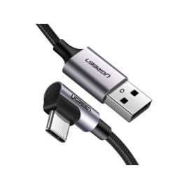 კაბელი USB Ugreen USB A to USB TypeC 90° 1.5 მ