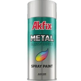 Spray glossy paint Akfix RAL9010 SP423017 white 400 ml