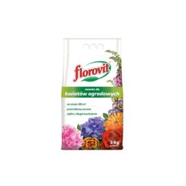 Удобрение для садовых цветов Florovit fertilizer granular for garden flowers 3 kg