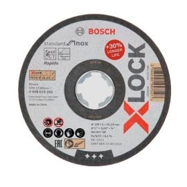 დისკი საჭრელი Bosch X-LOCK Expert for Metal 115 მმ. 10 ც.