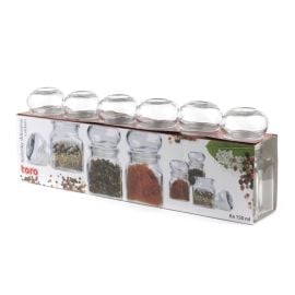 Jars for spices TORO 6 pc 150 ml