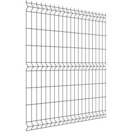Fence steel segment: PP82 RAL9005 L=2500mm, H=1980mm