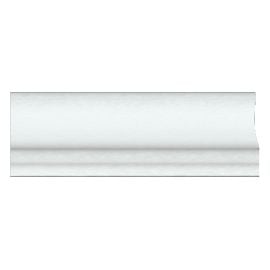 Extruded ceiling plinth Solid C31/27 white 24x12x2000 mm