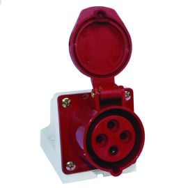 Power socket EKF 114 3Р+РЕ 16А 380V IP44 red