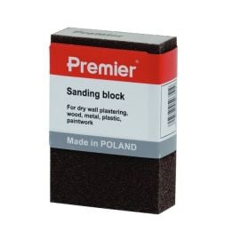 Sanding block on a sponge Premier P40 rectangular