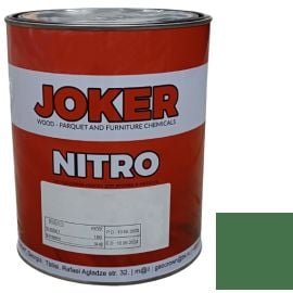 Краска нитроцеллюлозная Joker зеленая глянцевая 2.5 кг