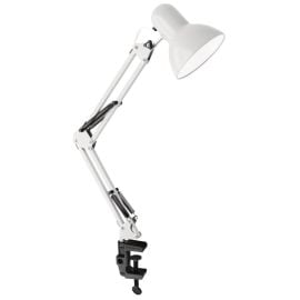 Лампа настольная Ultraflash белая UF 312P C01