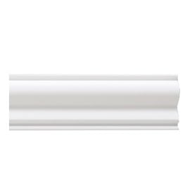 Extruded ceiling plinth Solid C14/70 white 70x70x2000 mm