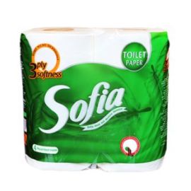Toilet paper Sofia 3layers 4pcs