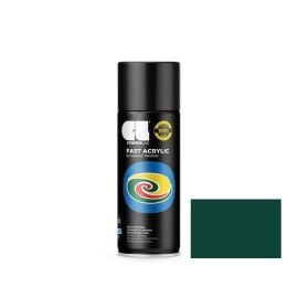 Cпрей краска Cosmos lac Spray fast acrylic ral 6005 темно зеленый 400 мл 0146005