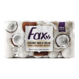 Soap FAX 5x70g coconut cream and milk