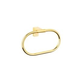 რგოლი პირსახოცებისთვის Tema Premium Ring Towel Bar 71008 G Gold