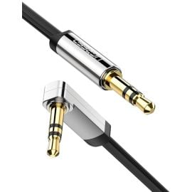 Audio cable Ugreen 1x 3 mm jack 1x 3 mm jack 90° 0.5 m