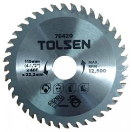 Пила дисковая для резки древесины Tolsen TOL948-76420 115 мм
