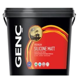 ინტერიერის საღებავი სილიკონის Genc Silicone Mat 7.5 ლ
