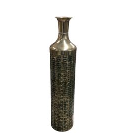 Metal flower vase 12732