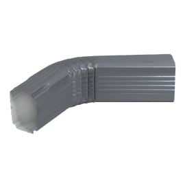 Square downpipe elbow 0.50x350 (500 mm) gray