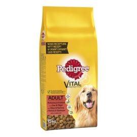 Dog food Pedigree beef and poultry 15kg