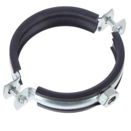 Metal clamp with rubber band Ascelik Ø10 cm