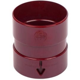 Downpipe connector Giza 85 mm red (10.120.14.004)