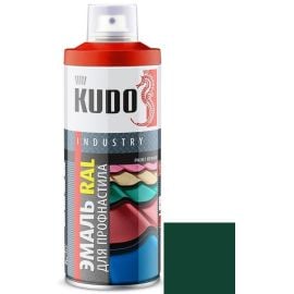 Эмаль для металлочерепицы Kudo KU-06005R 520 мл зеленый мох