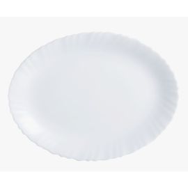 Plate serving Luminarc FESTON oval white 33 cm