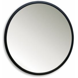 Mirror with black metal frame Silver Mirrors Manhattan D500