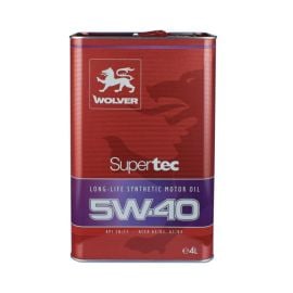 ზეთი ძრავის Wolver Supertec SAE 5W-40 4 ლ