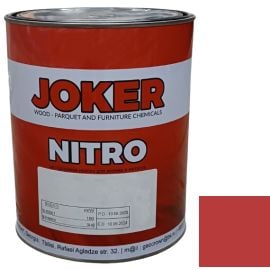 Краска нитроцеллюлозная Joker красная глянцевая 0.75 кг