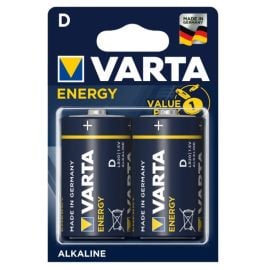Батарейка Алкалиновая Varta Energy D LR20 2шт
