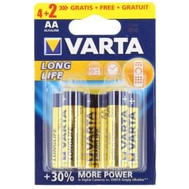 Батарейка VARTA Alkaline Longlife AA 4+2 шт