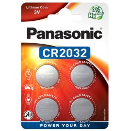 Batteries Panasonic CR-2032 4pcs