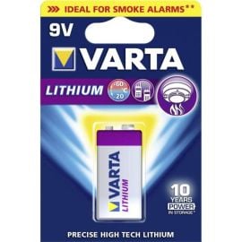 Battery Lithium VARTA 6LR61 9V 1 pcs