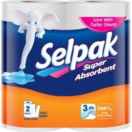 Tрехслойные полотенца Selpak 2 шт