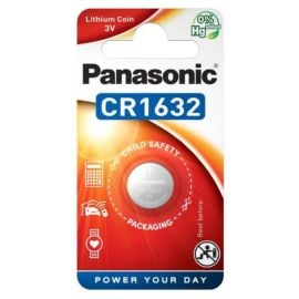 Литиевая батарейка Panasonic CR1632 3V